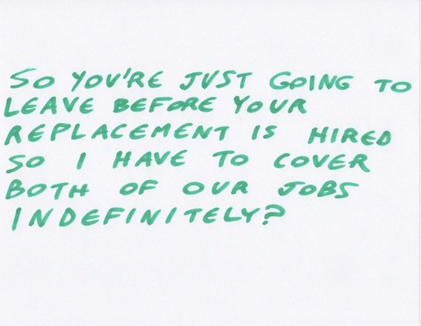 Hilariously Honest Farewell Messages To Coworkers