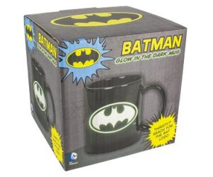 glow in the dark batman mug box