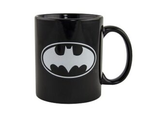 glow in the dark batman mug logo