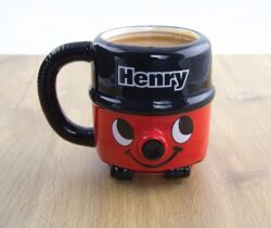 henry the hoover mug