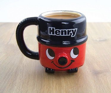 henry the hoover mug