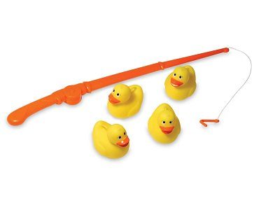 hook a duck bath game rubber