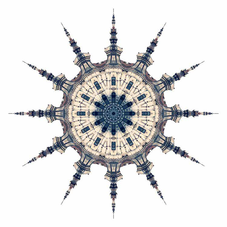 kaleidoscope spire building