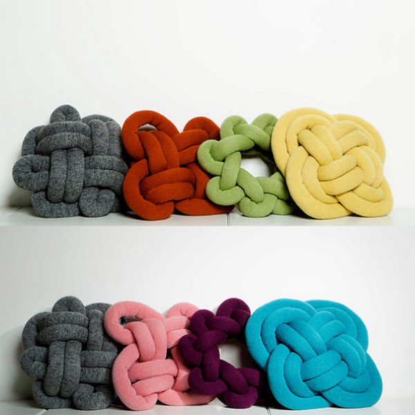 knotty pillows