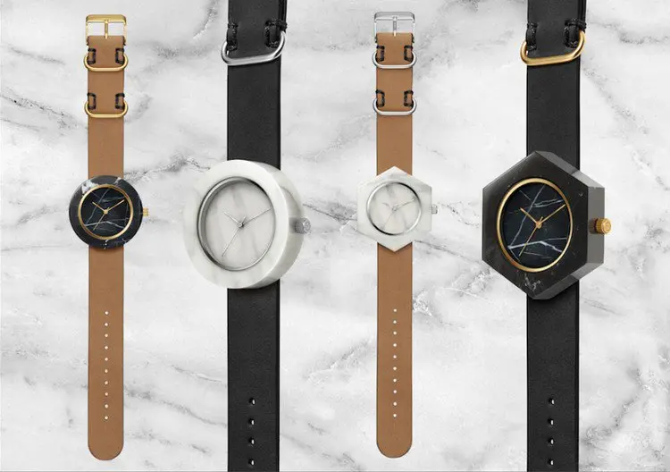 marble face watches