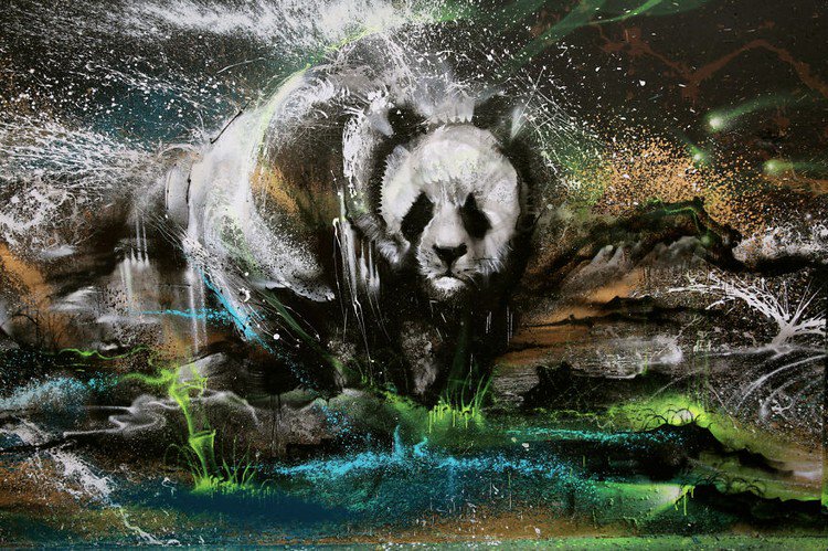 panda art