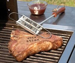 personalized bbq branding iron