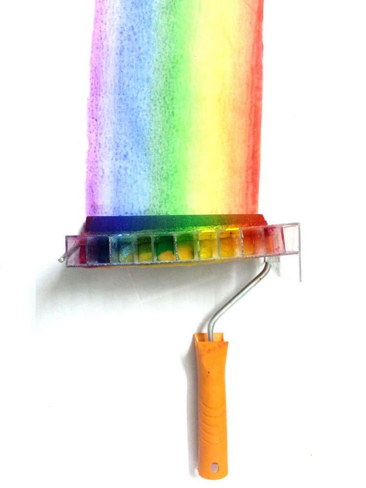 rainbow paint