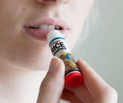 rice krispies lip balm