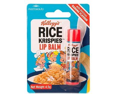 rice krispies lip balm retro pack