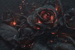 Polish Advertising Agency Creates This Awesome Burning Rose Bouquet