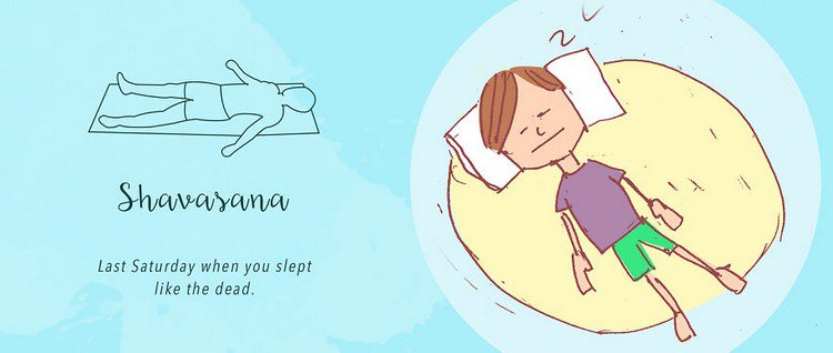 sleeping yoga