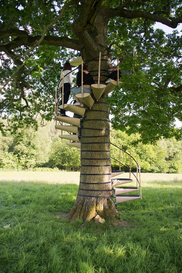 spiral staircase people