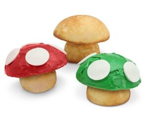 super mario mushroom cupcake pan baking cakes