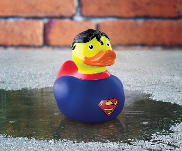 superman rubber duck
