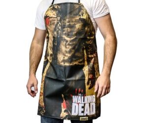 the walking dead zombie apron