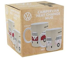 vw campervan heat changing mug box