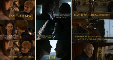 Game Of Thrones Improved By Monty Python Quotes