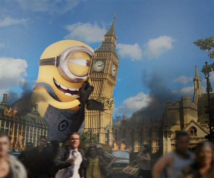 See What It Would Look Like If Giant Minions Took Over The World