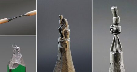 Jasenko Dordevic Pencil Tips Sculptures