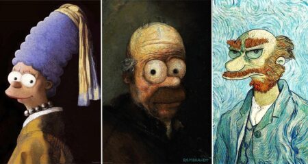 Pop Culture Elements Added To Iconic Paintings