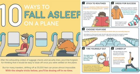 Ways To Fall Asleep On A Plane