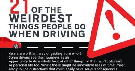 Weirdest Things People Do When Driving