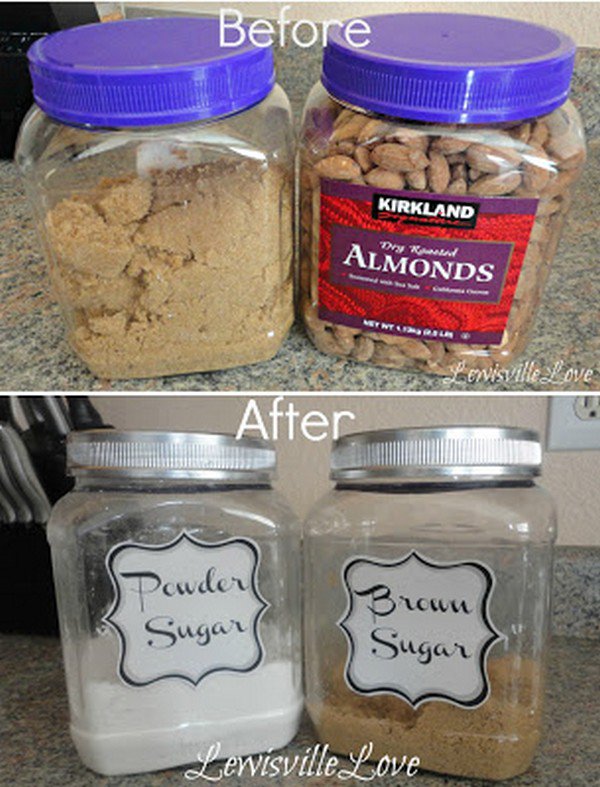 almond pantry containers