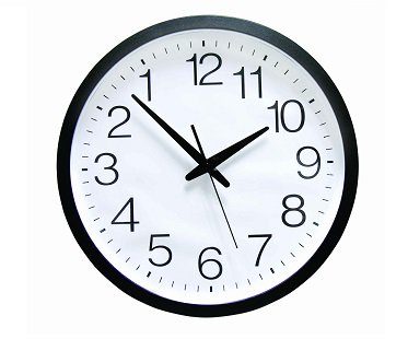 backwards clock