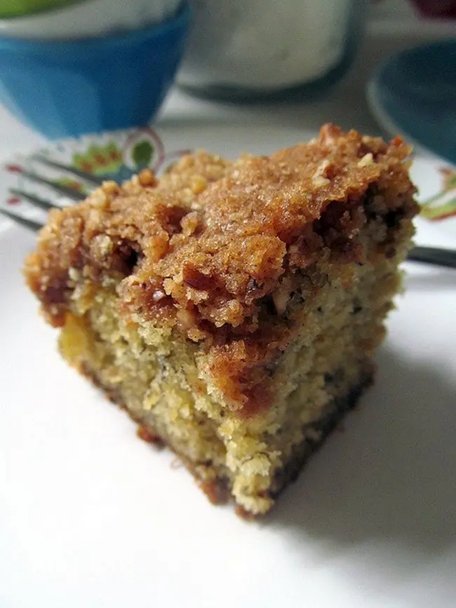 banana coffee cake