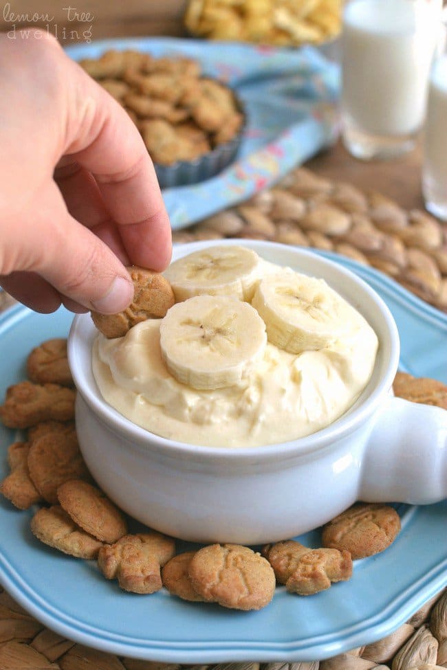 banana cream pie dip