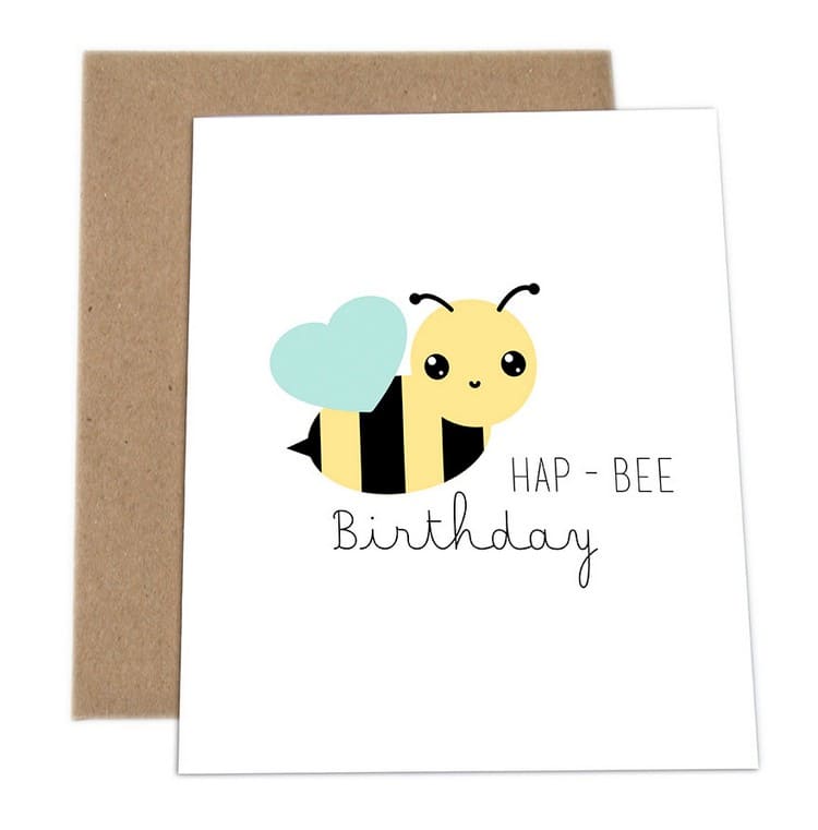 bee card