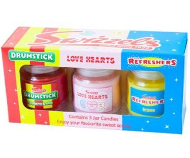 classic candy candle jars box