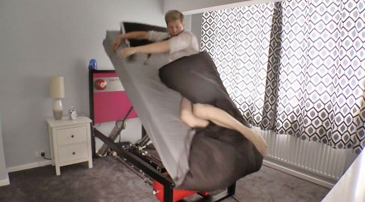 colin furze ejector bed