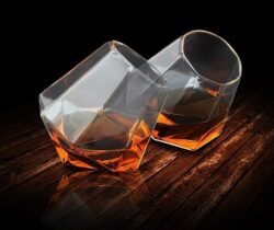 diamond whisky glasses