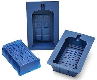 doctor who tardis cake mold jelly