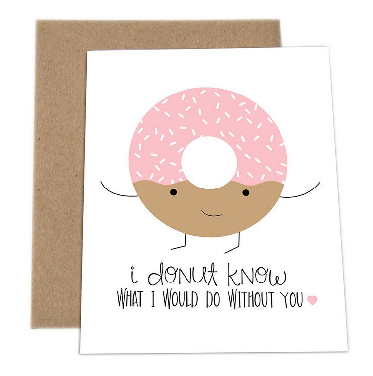 donut card