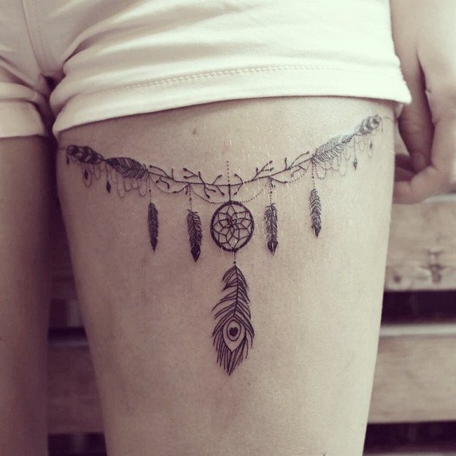 dreamcatcher tattoo