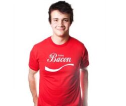 enjoy bacon t shirt