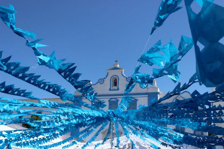 flower festival portugal church
