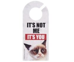 grumpy cat door hanger