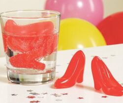 high heel shoe ice cubes