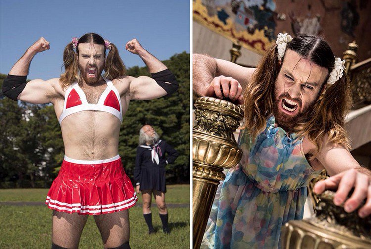 ladybeard double photo