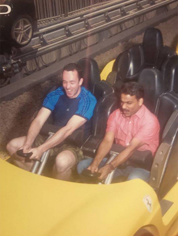 men rollercoaster