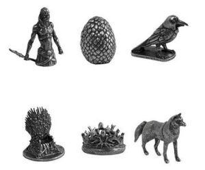 monopoly game of thrones edition pieces