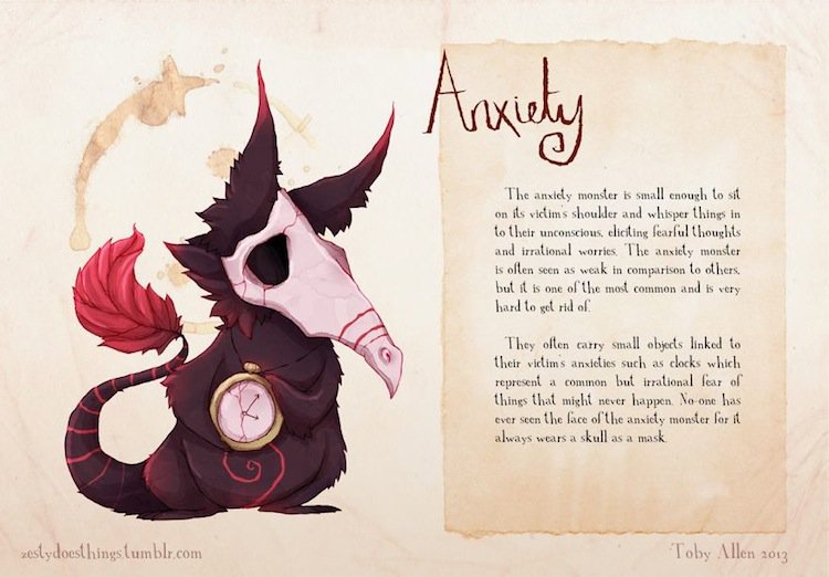 Toby Allen Shows Us What Mental Illnesses Would Look Like 