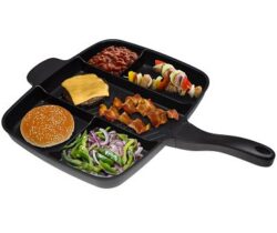 multi-section frying pan