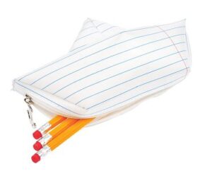 paper boat pencil case pens