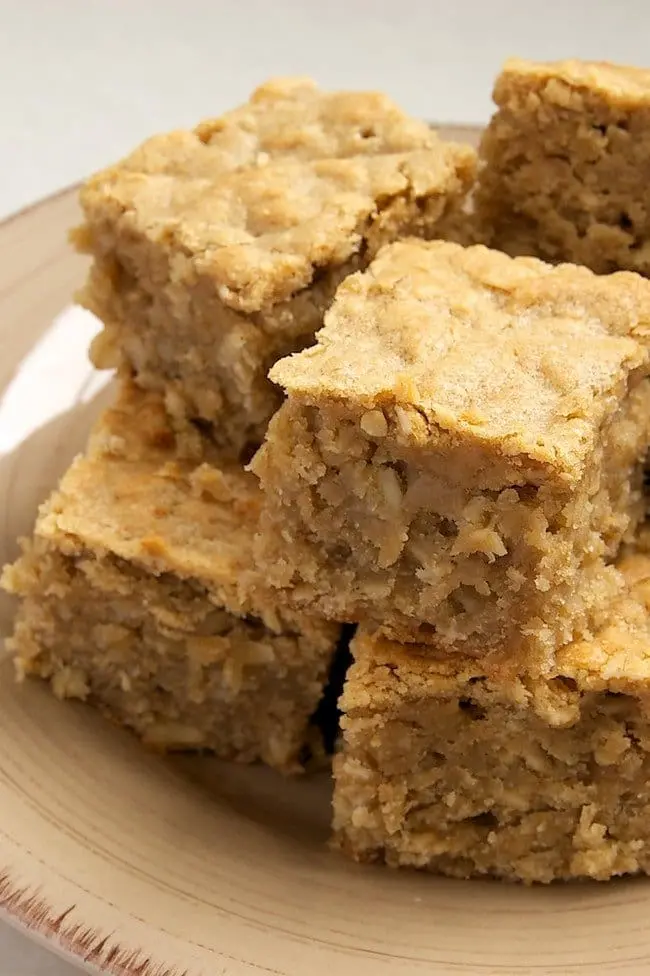 peanut butter banana bars