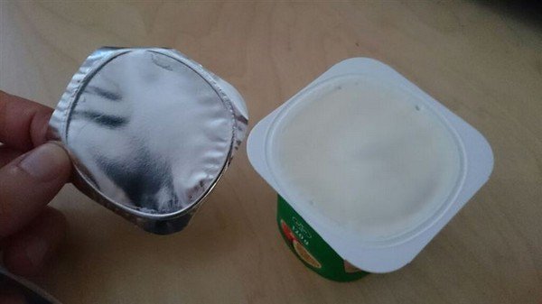 perfect yogurt clean lid